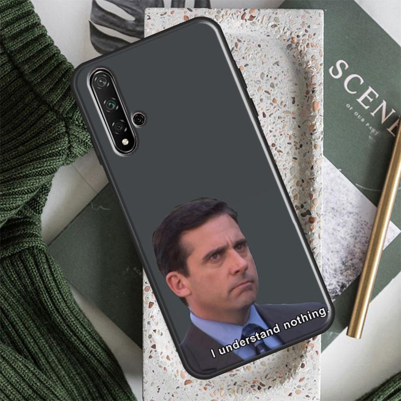 The Office For Huawei Nova Y61 Y91 Y70 Y90 Y60 Y72 9 10 SE 12i 12s 11i 5T P60 Pro P20 P30 P40 Lite Case