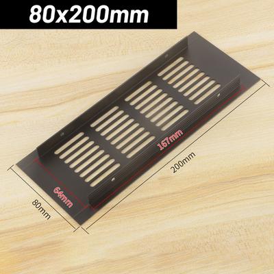 Tool Air Vent Grille Rectangular Reparing Replace Replacement Air Vent Air Vent Cover DIY For Cabinets Grille New