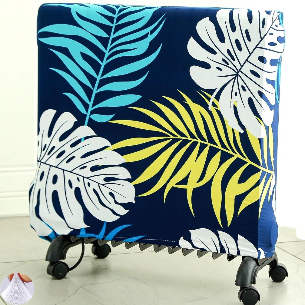 Solid Color Portable Heater Radiator Dust Cover Thickened Elastic Household Oil Tin Radiator Protective Storage Dust Covers