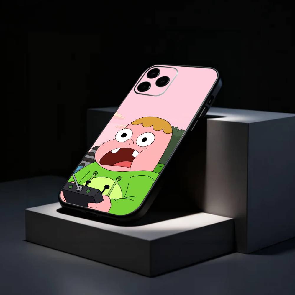 Sassy Cartoon C-Clarences Phone Case Silicone Soft For IPhone 17 16 15 14 13 12 11 X XR Plus Pro Max Plus