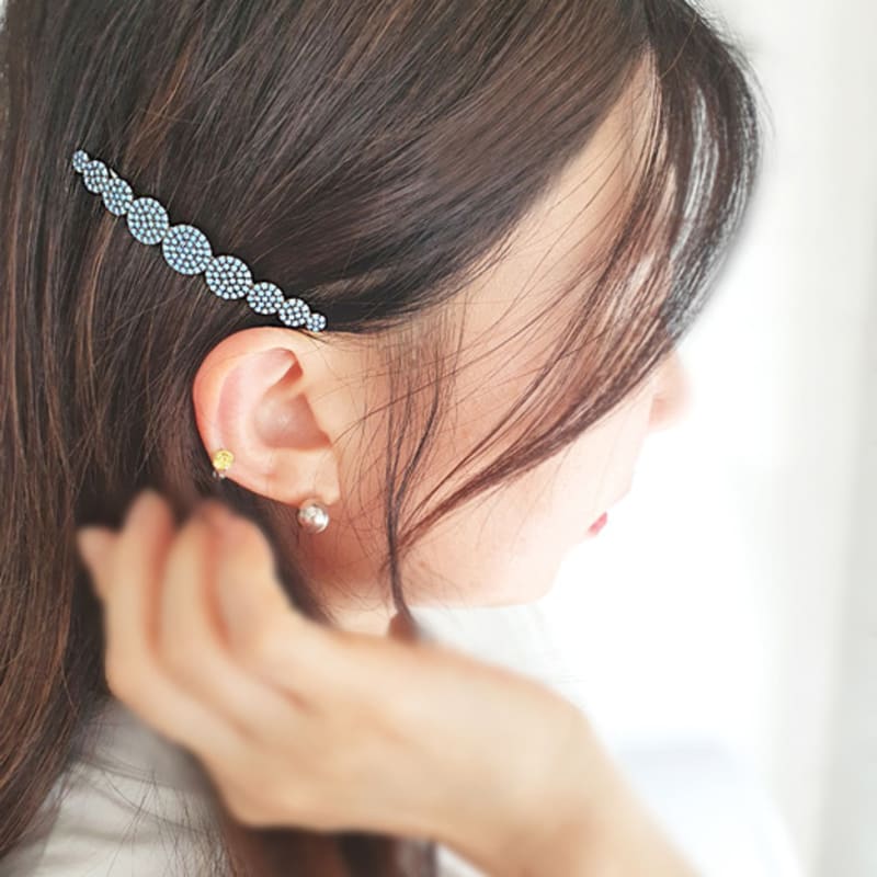 

RACOHA Grace zircon cubic Hair point pin white