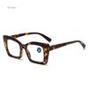 Fashion Reading Glasses Women Prescription Oversized Square Large Optical Lens Female Eyeglasses Trendy Eyewear Lady 0 to + 4.0