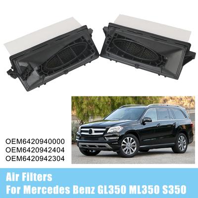 Für Mercedes Benz GL ML S-CLASS GL350 ML350 S350 2 stücke Für Benz Gle W166 Gl X164 X166 W463 W164 ml 350 2012-2016 Auto Luftfilter