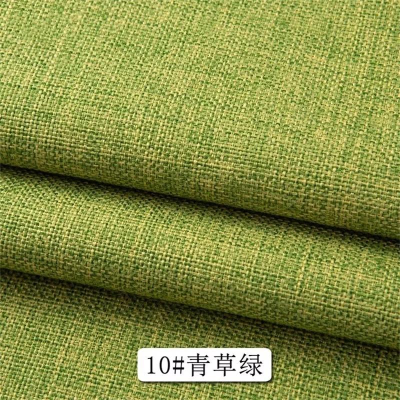 Cotton Linen Style Sofa Fabric By Meters for Upholstery Tablecloth Bag Curtain Pillowcase Diy Sewing Thick Wearable Cloth Plain