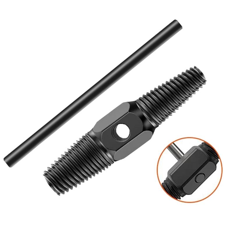 Screw Extractor Set 1/2inch 3/4inch Double Head Screw Extractor Screw Extractor for Removing Damaged Screws Repair Pipe
