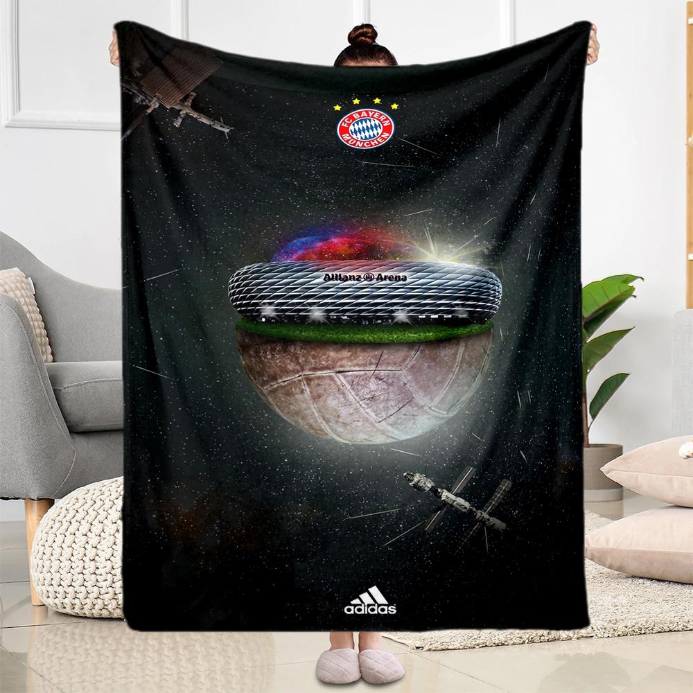Bayern Munich Blanket Durable Comfort Perfect for Bed Sofa Office for All Seasons Warmthful Decor Perfect Gift for Relatives and Friends