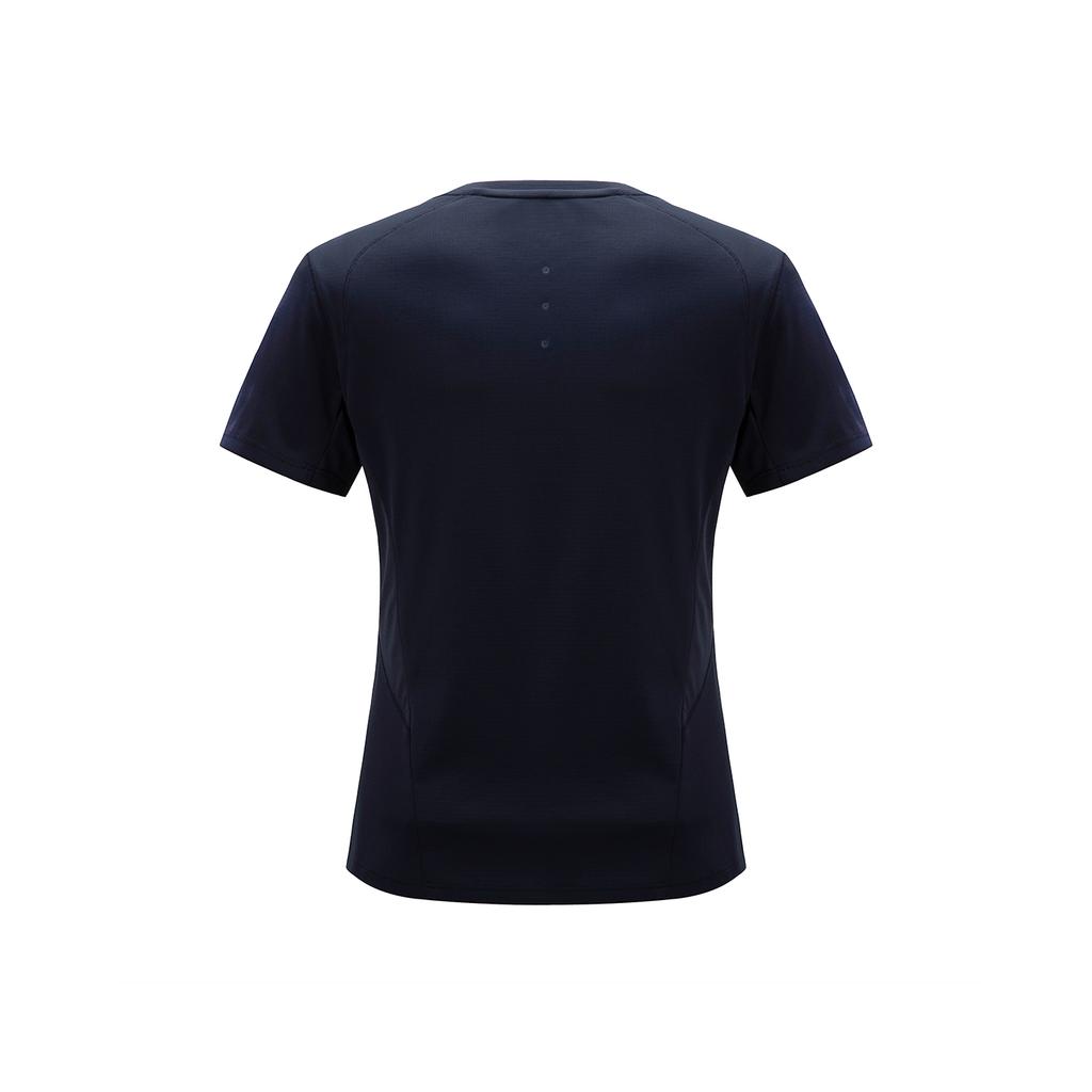 Under Armour Ultraviolet Protection Quick-Dry Lightweight Moisture-Wicking Crew Neck Short Sleeve T-Shirt Women Tops Deep-Sea-Blue 15225117-0108