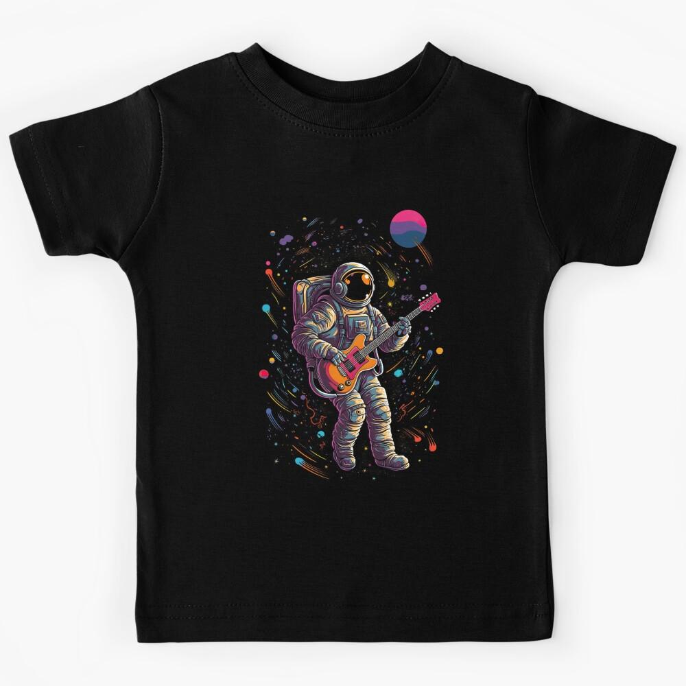 Paul - The NASA rock n roller who brings the electric guitar to life Kids T-Shirt 100