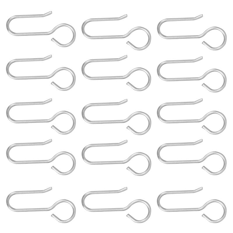 Ceiling Hook Drapes Curtain Wire Hooks Steel Household for Track Hangers Curtains Rods