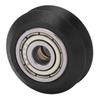 13Pcs 3D Printer Wheel POM V Shape Wear Resistance 3D Printer Wheel Bearing 625ZZ Black