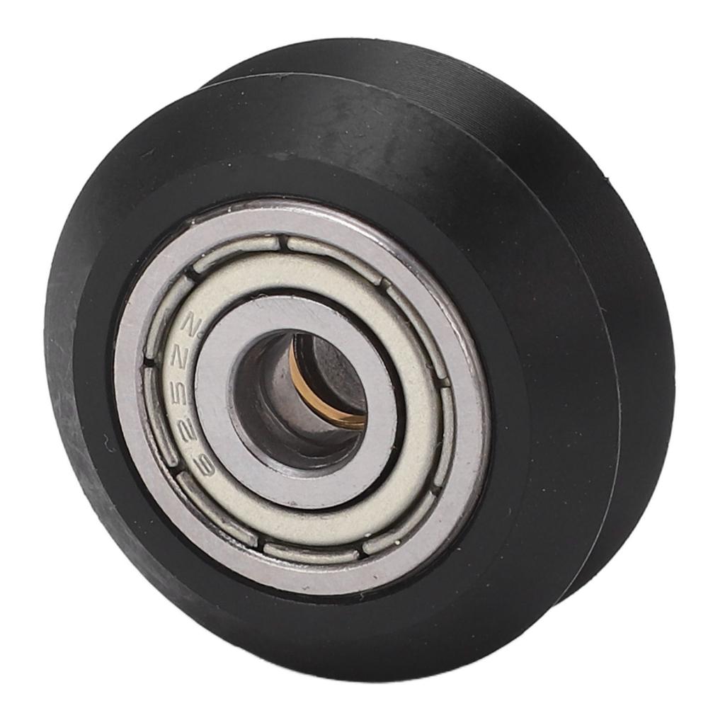 13Pcs 3D Printer Wheel POM V Shape Wear Resistance 3D Printer Wheel Bearing 625ZZ Black