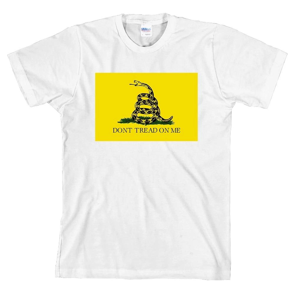 Gadsden Flag Don t Tread On Me T-Shirt American Snake Tee ALL SIZES & NEW S