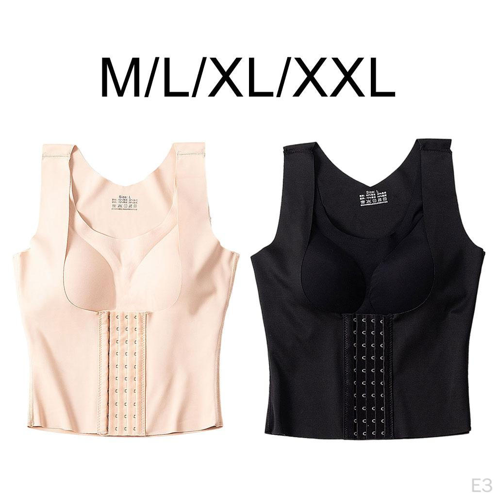 Women Shapewear Ladies Bodysuit Corset Chest Workout Bra Back Support Posture Corrector