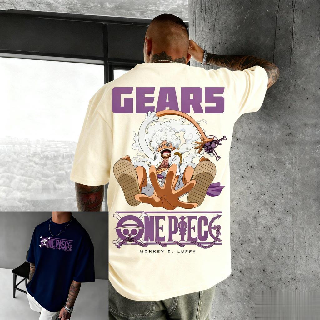 Unisex T Shirt Men Women Summer Short Sleeve Gear 5 Print Graphic Tee Casual Streetwear Y2k Tops