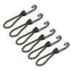 10pcs Tent Elastic Rope with Hook Camping Tent Fixation Elastic Rope Accessories