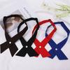 JK Uniform Decor Cross Bowtie Removable Cross Bow Ties High Quality Shirt Tie