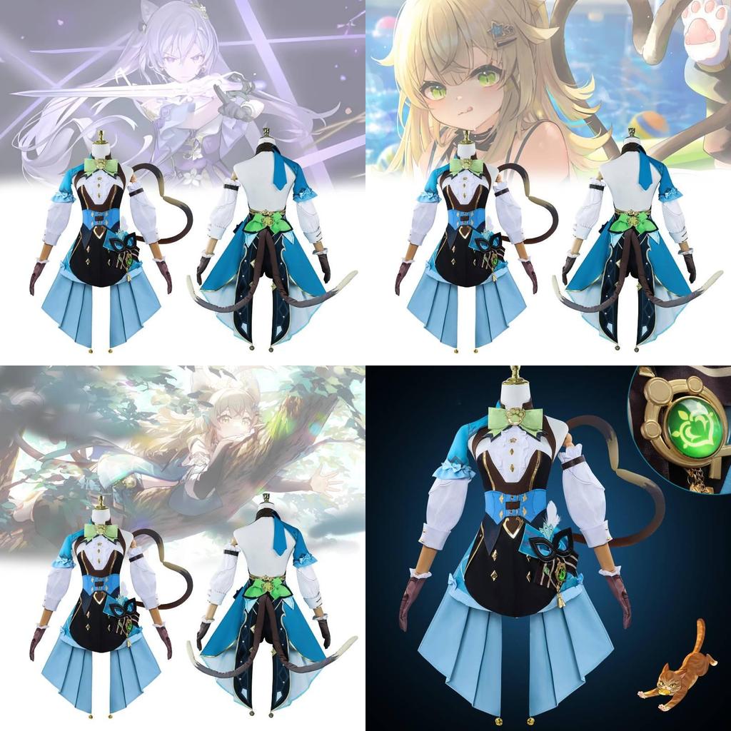 Enchanting Genshin Impact Qiqi Cosplay Costume Full Set For Women With Accessories