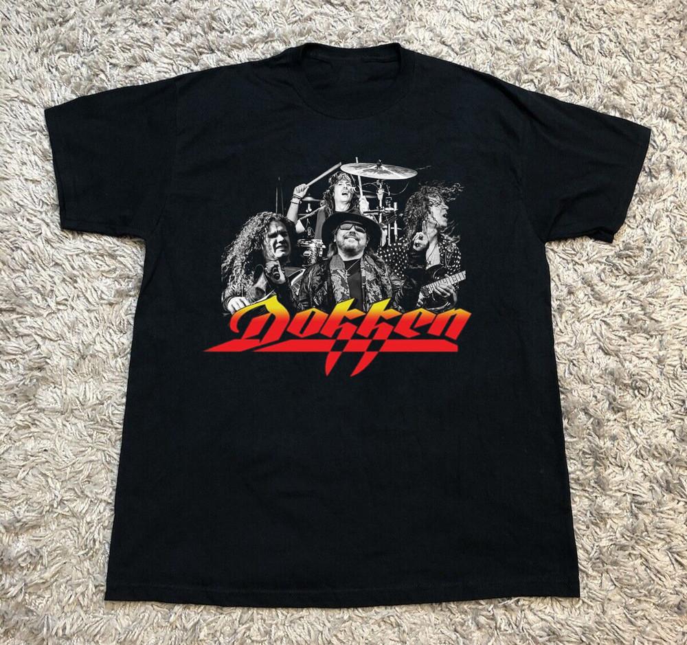 

NEW DOKKEN Band Member Classic Black All Size S-5XL Tee Shirt SS15 Unisex T-Shirt M