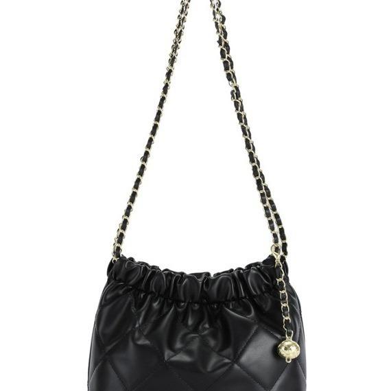 Geantă de umăr pentru femei Xiaoxiangfeng, geantă casual cu romburi, geantă de navetă cu lanț, geantă crossbody