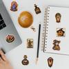 50 Retro Halloween Graffiti Stickers Mobile Phone Computer Skateboard Waterproof Decorative Stickers Halloween Holiday Stickers