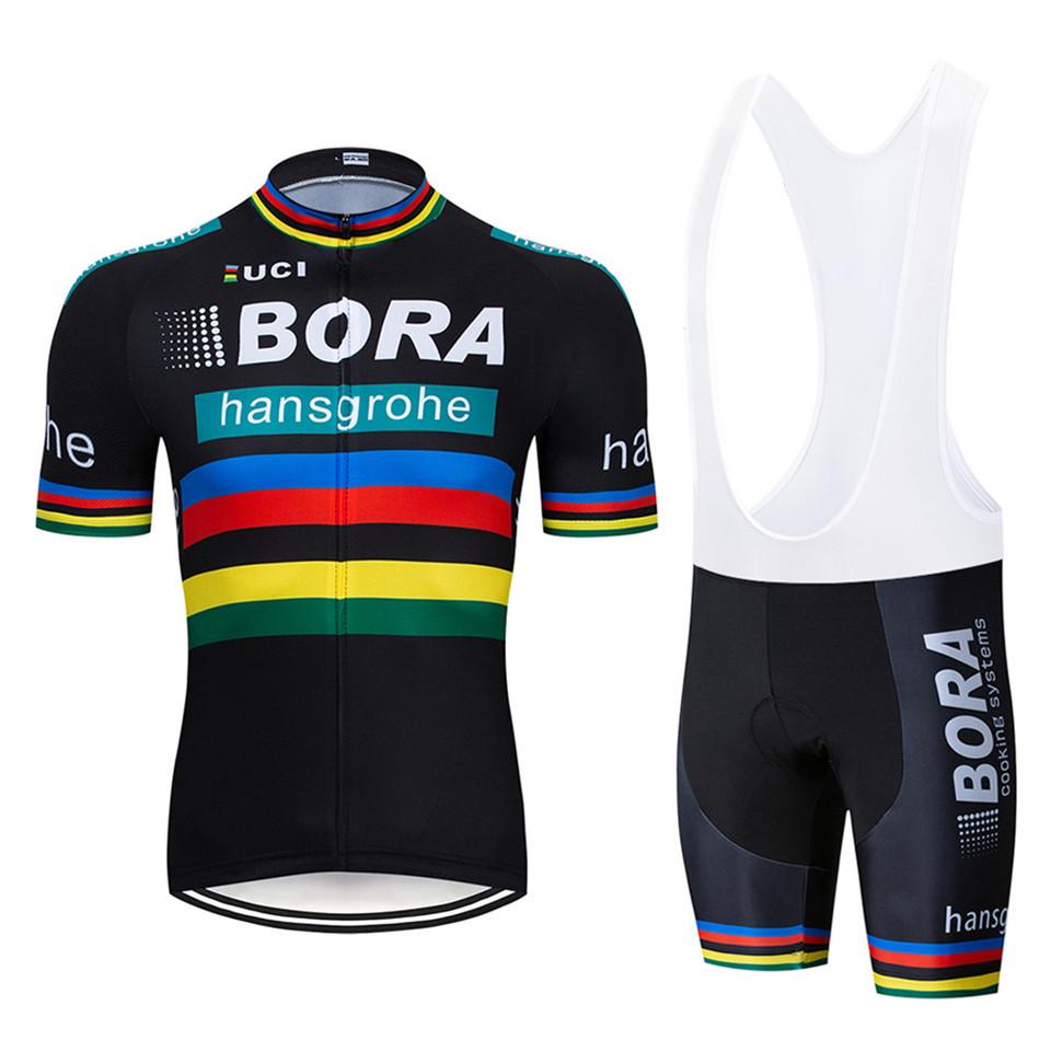 Traje de Ciclismo de Verano BORA Maillot de Manga Corta para Hombre Stock Montaña Transpirable 2026