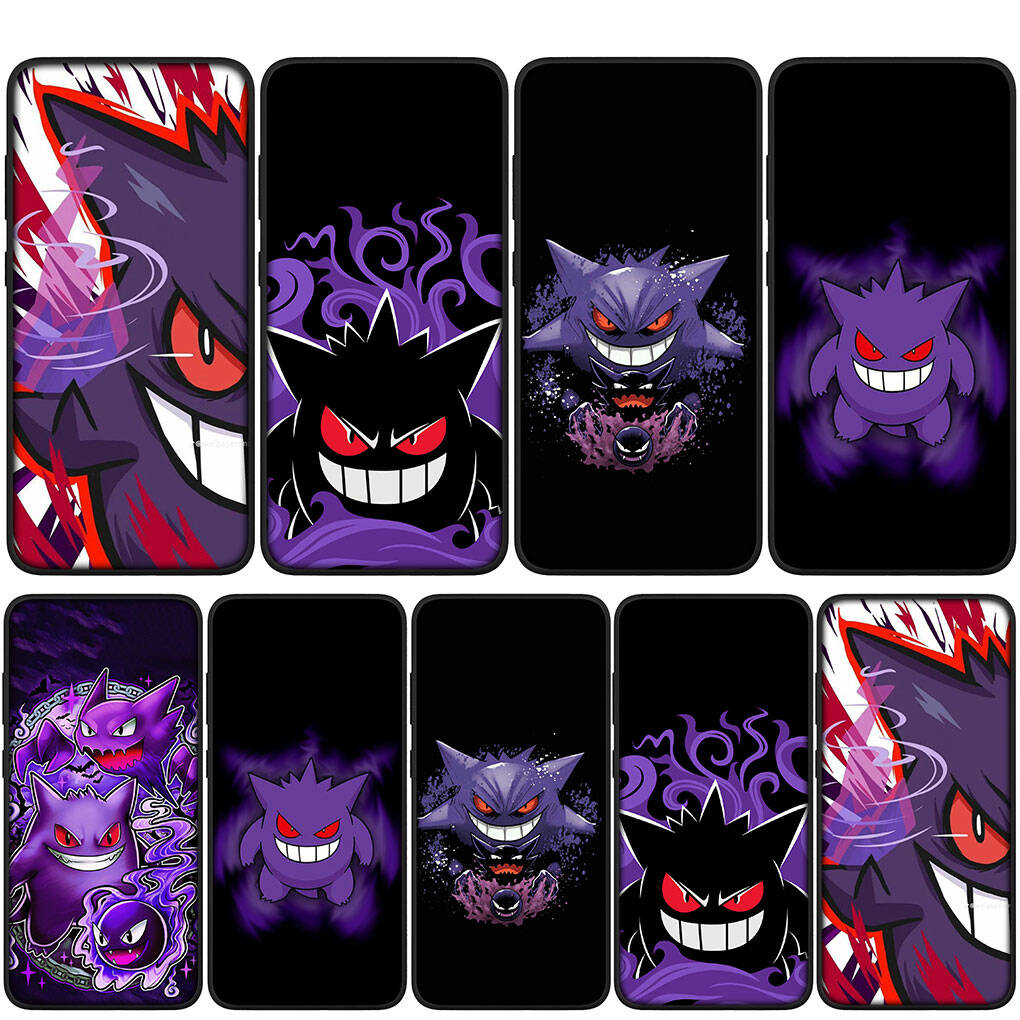 Cover for iPhone 17 16 15 Xiaomi Poco Redmi Note 14 13 12 11 Pro Max X 9 16e Samsung Galaxy S25 S24 S23 OPPO Huawei GO Gengar Casing Phone Case