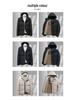 Men's Hooded Cotton-Padded Jacket: Casual, Warm, Short Winter Coat for Middle-Aged Dads, New 2025 Collection