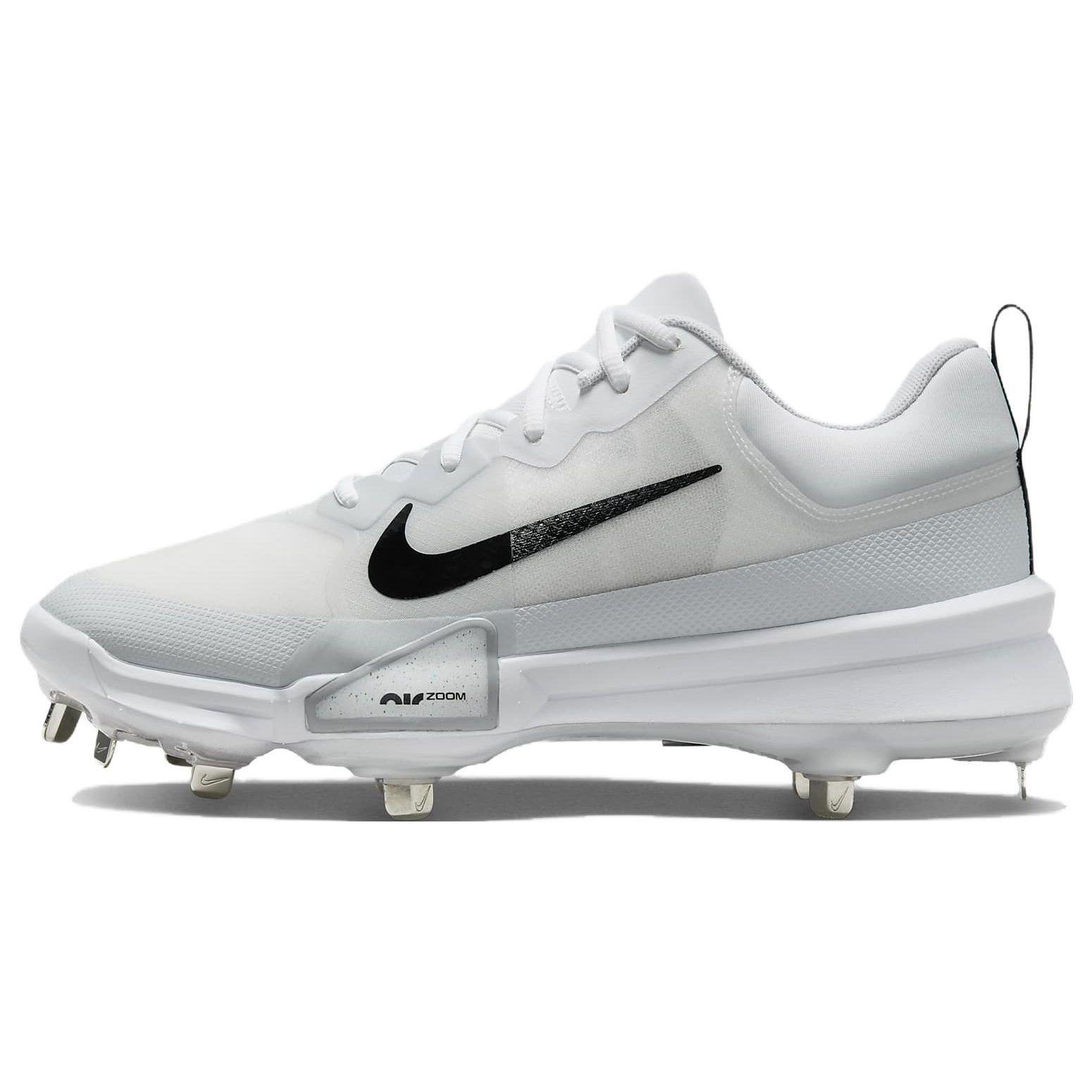 

Мужские кроссовки Nike Force Zoom Trout 9 White Black Pure-Platinum Bright-Crimson FB2907-100