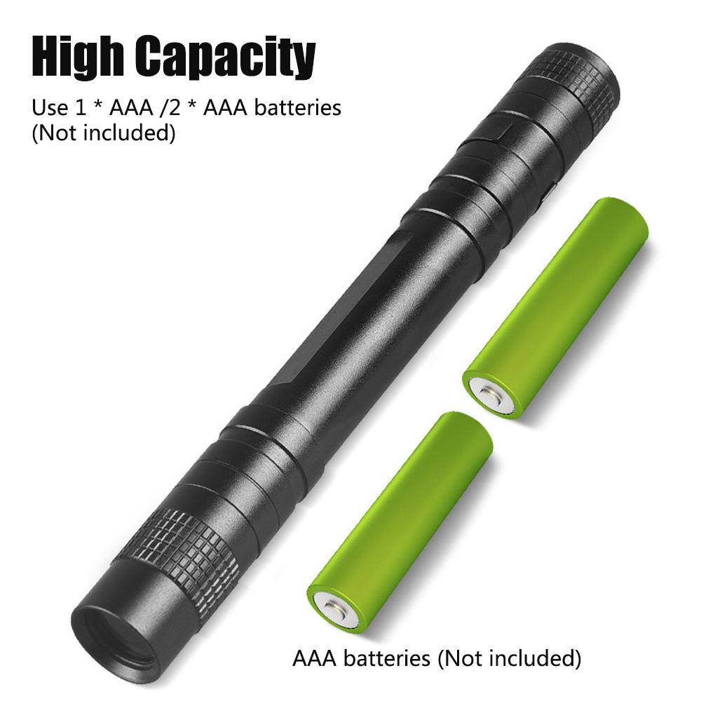 Mini UV Flashlight 365/395nm Black Light LED UV Flashlight Handheld Ultraviolet Flashlight Portable Detector Torch Light for Pet