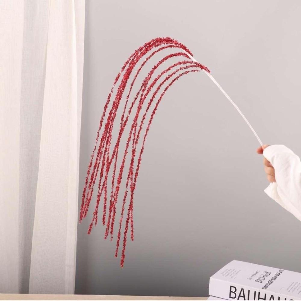 2pcs 86cm Christmas Glitter Branch Shining Sequin Sequin Decor Sticks Sparkling Handmade Xmas Tree Ornament Christmas Tree