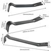 Flat Nail Puller High Hardness Remover Tool Multi-function Pry Bar  Furniture