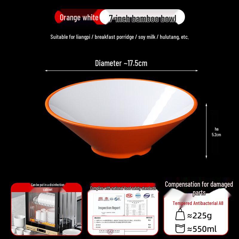 Japanese Style Melamine Noodle Bowl