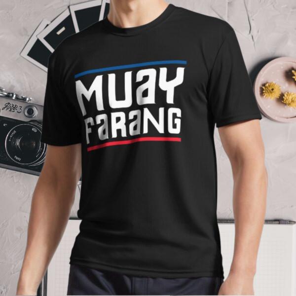 New Shirt Muay Farang Muay Thai Active Logo T-Shirt Funny Size S - 5XL M