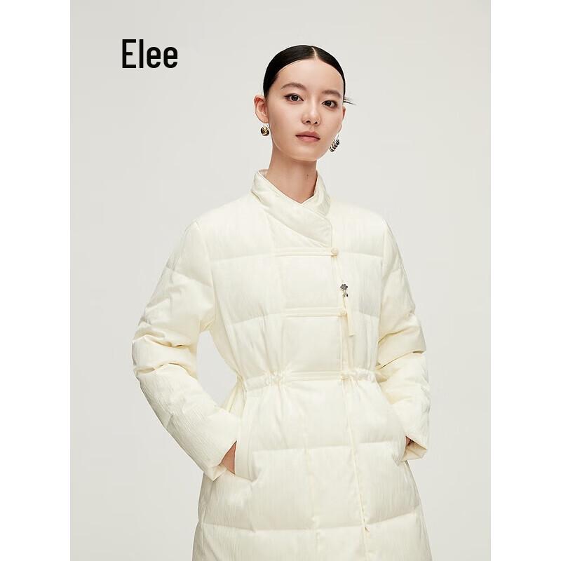 Ailaiyi 2025 Neue Damen Lang Daunenjacke im Chinesischen Stil