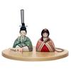Hina Kimekomi Kotohoki Doll with Round Doll, Doll, Minori, Only, Tray, Natural, KTH-3203J2