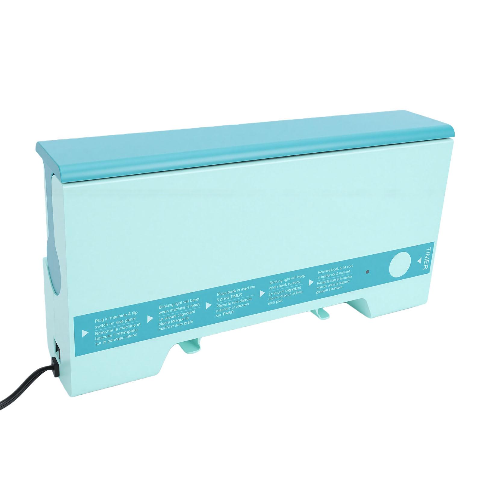 

Thermal Binding Machine 280 Sheets Capacity Paper Hot Melt Book for School Home Blue