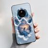 Phone Case For Nokia 125 HMD 110 4G 2024 Casing Luxury Cute Love Rabbit Funny Cartoon Black Matte Soft Silicone Shockproof Cover