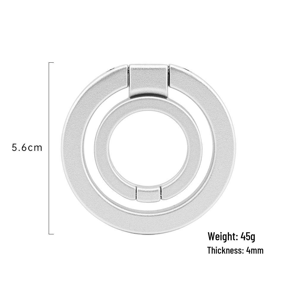 Rotatable Double Ring MagSafe Metal Phone Stand & Holder