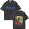 Anime Dorohedoro Kaiman Graphic Print TShirt Men Women Cotton Gothic Streetwear Hip Hop Fashion Summer Casual Oversized New Tee