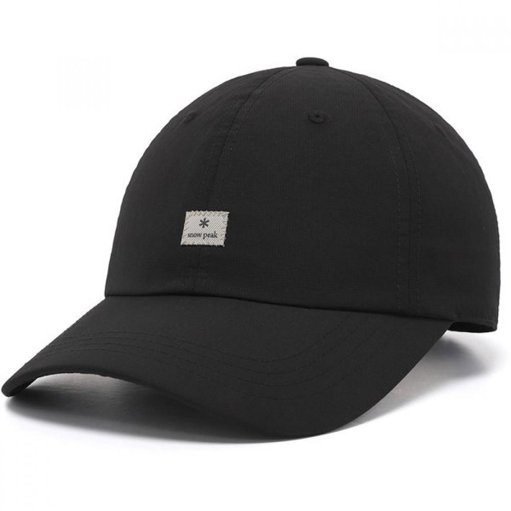 Snow Peak Eco TasLan BasebaLL Cap BLack L Size Gs S26zufbc71