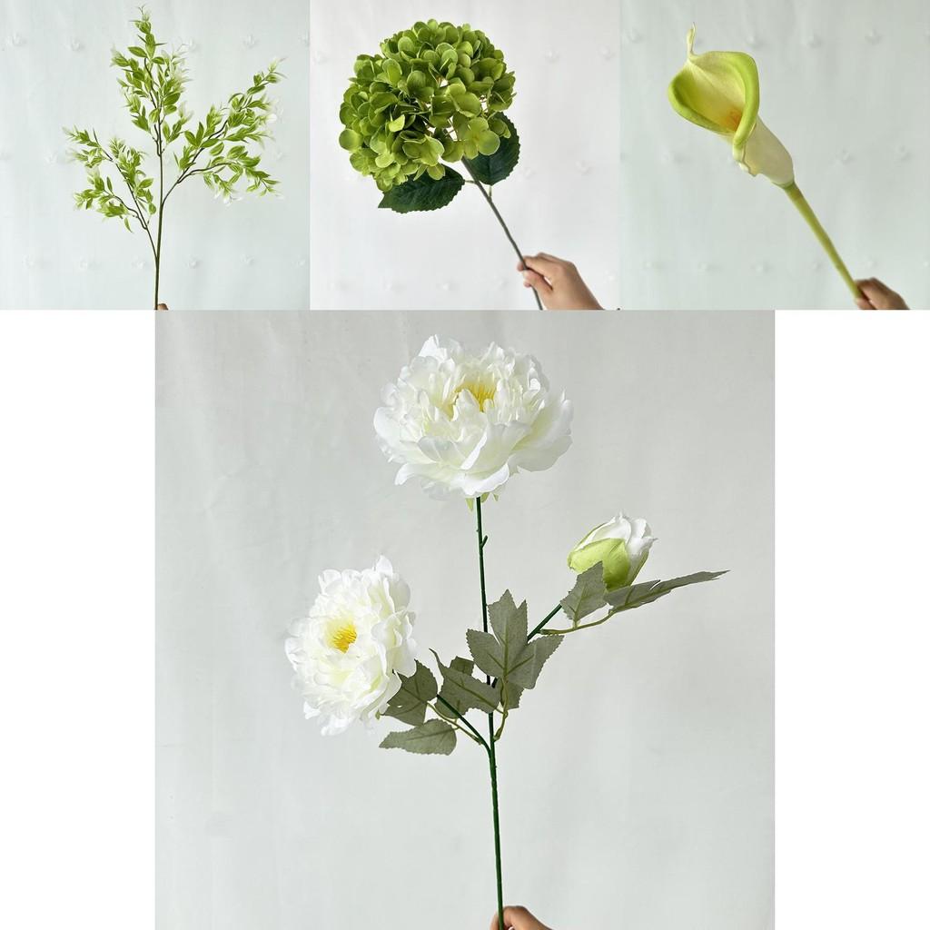 Frozen Elegant Artificial Flower Decor For Home And Photography