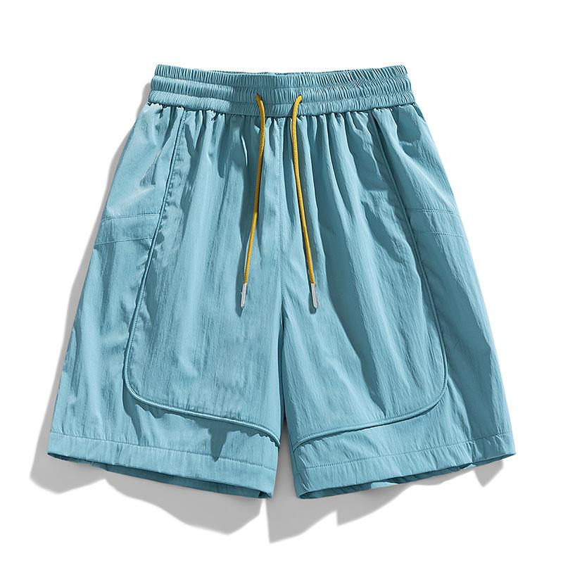 Casual Summer Loose Fashion Ice Feeling Trendy Brand Beach Pants