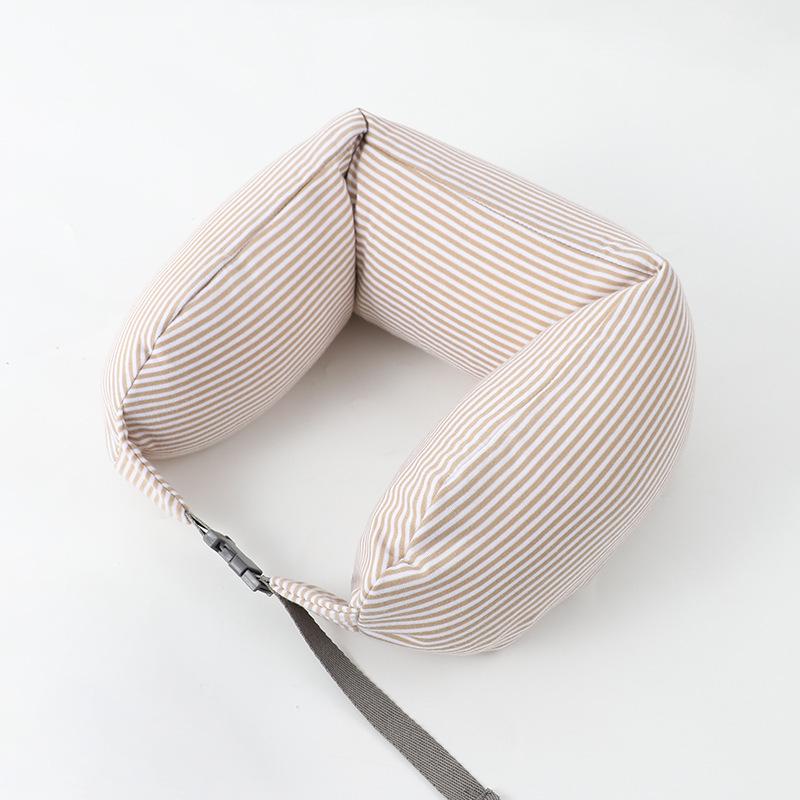 Multifunctional travel pillow U-shaped neck pillow Car plane pillow Unprinted U-shaped pillow