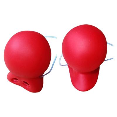 Inflatable Red Nose for Photo Use, Stage Use, Party Wear, Halloween Clown Costume Accessory for Adult Cosplay Makeup
