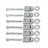 Mazda Ford Chassis Bolts Set 924-310: 6 Pieces (2 Long, 4 Short)