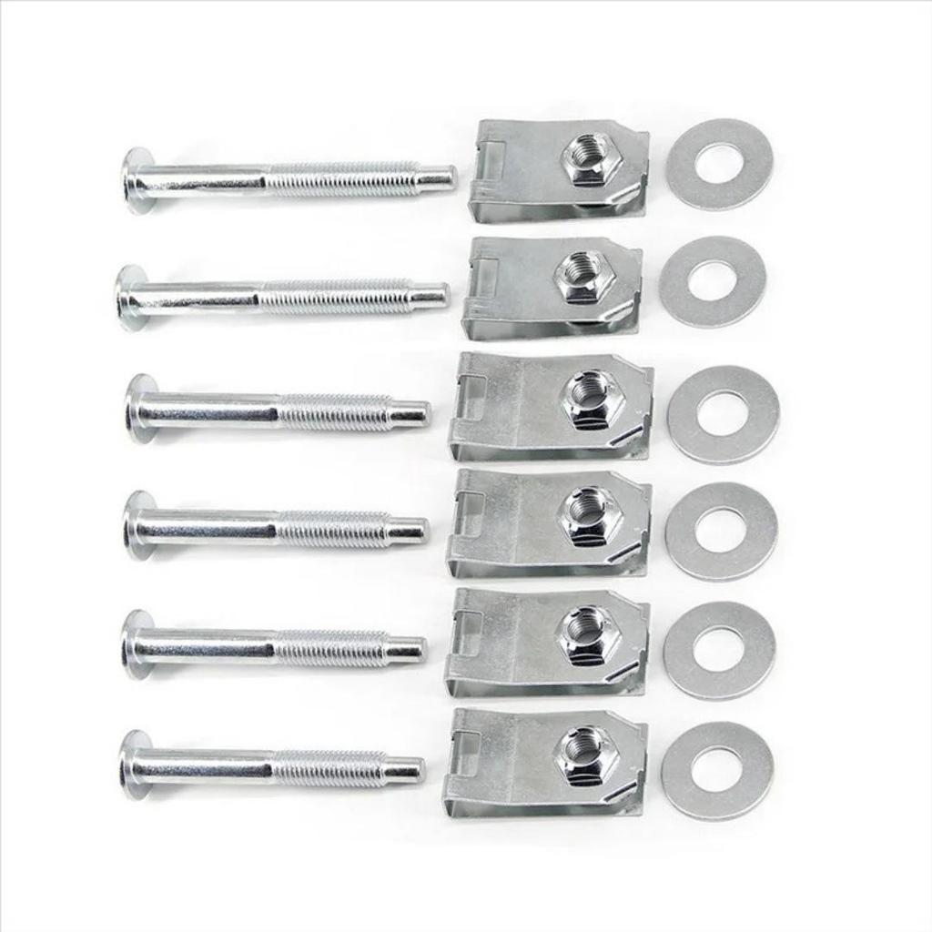 Mazda Ford Chassis Bolts Set 924-310: 6 Pieces (2 Long, 4 Short)