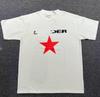 T-shirt Unisex con Stampa di Lettere in Schiuma Hip Hop Euro-Americano: Scollo Rotondo, Manica Corta, Design alla Moda
