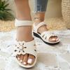 Freizeitschuhe, Sommerschuhe für Damen, Sandalen, Rutschfeste Schuhe, Atmungsaktiv und Leicht, Verschleißfeste Hausschuhe