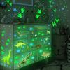 Luminous Cartoon Dinosaur Wall Stickers Glow in the Dark Dinosaur Decals for Baby Kids Rooms Bedroom Wall Decoration Wallpaper