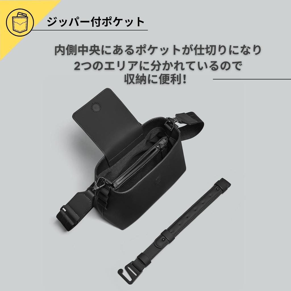 GASTON LUGA Splashini Shoulder Crossbody Mini (Latte) Handbag, Bag, Bag, Bag, Lightweight, Waterproof, Women's